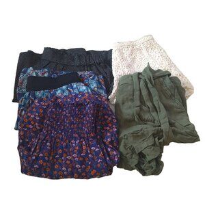 Skirt Short Lot of 5 Women's XS Assorted Old Navy Forever 21 Mossimo Brands L24